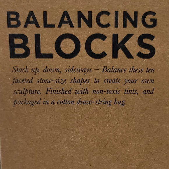 New wood Balancing Blocks multicolor Fort Standard for Areaware Art educational - Picture 6 of 9